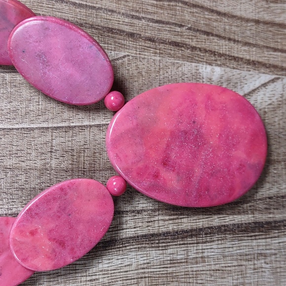 Jay King Pink Coral Statement Necklace - Picture 2 of 10